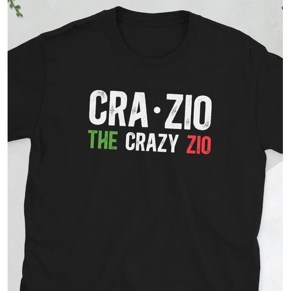 TOKAIPlus Proud Zio Appreciation Italian Uncle Zio Gifts Unisex T-Shirt