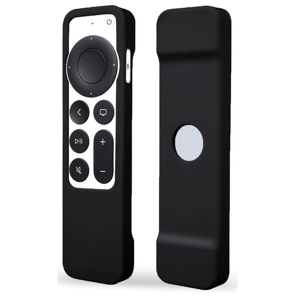 TOKERSE Silicone Case Compatible with Apple TV 4K / HD Siri Remote Controller (2nd 2021 & 3rd Gen 2022 ) , Soft Silicone Case Cover Sleeve Skin