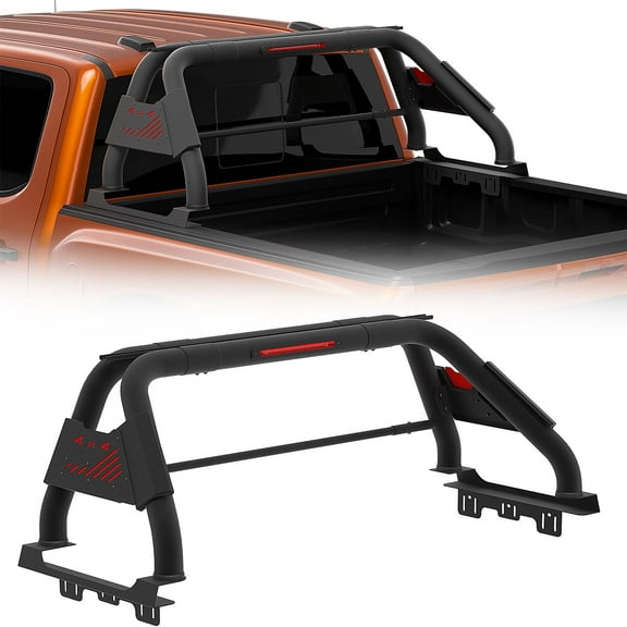 TOKMOWIN  Roll Bar for Full-Size Pickup Truck Universal Bed Adjustable Chase Rack Sport