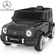 TOKTOO 12V Electric Car for Toddler, Mercedes-Benz G63 Licensed Kids Ride on Toys, Toddlers Ride on Car with Parental Remote Control & LED Lights & Music, Black