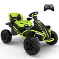 thumbnail image 1 of TOKTOO 24V 4WD Powered Ride on ATV Car for Big Kids, Ride on Toys for Boys Girls with 4 Wheels, 800W Powerful Motors, Remote Control, Shock Absorbers-Bright Green, 1 of 8