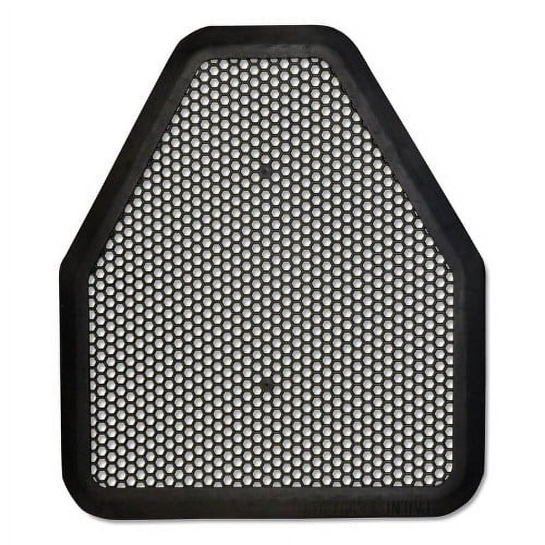 Urinal Mat, 20.75 x 18.5, Black, 6/Carton Urinal Mat, 20.75 x 18.5, Black, 6/Carton