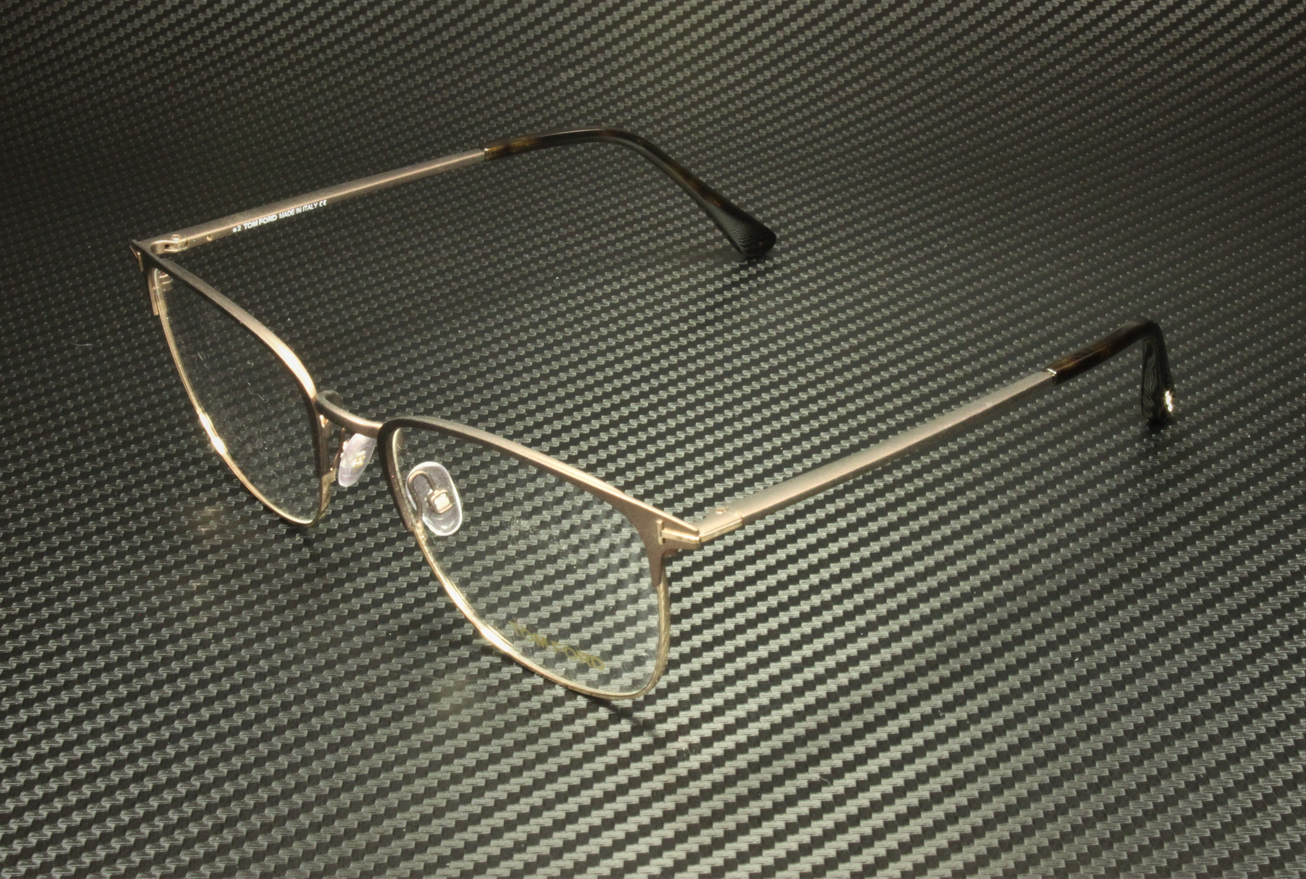 Verres De Remplacement Tom Ford FT049 Gradient Havane Foncé - 59mm, Protection UV400, Anti-reflets, Neufs Sans étiquette
