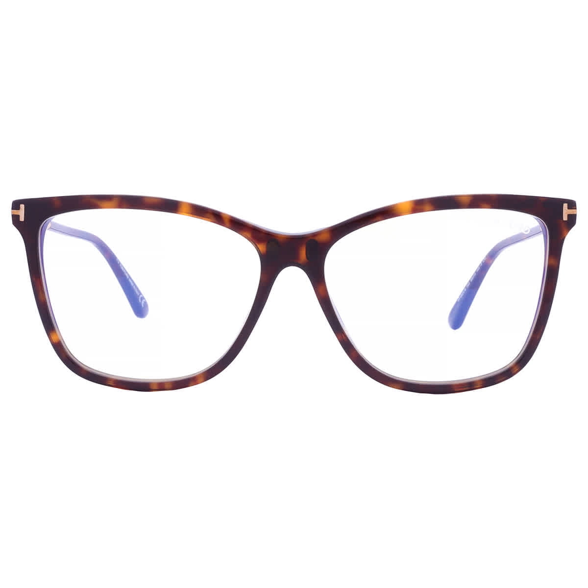 NEW TOM FORD Clip-On Sunglasses/Eyeglasses TF5824-B 052 AUTHENTIC BLUE BLOCK SOFT CAT EYE OPTICALS CLIP ON SUN | TOM FORD Fashion main image 2