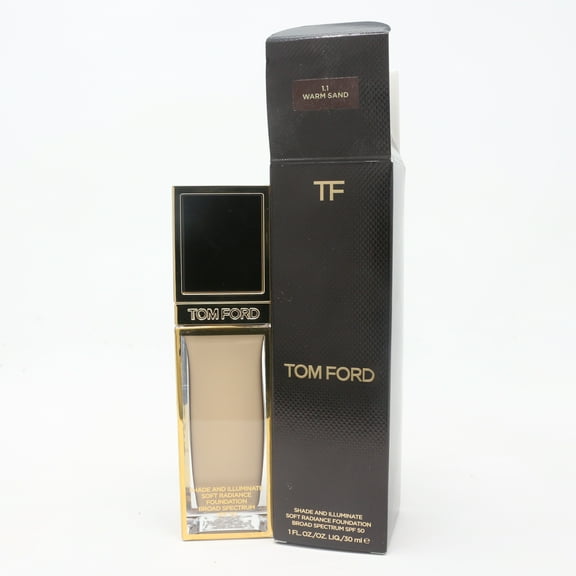 Tom Ford Shade And Illuminate Soft Radiance Foundation 1.0oz 1.1 Warm Sand New