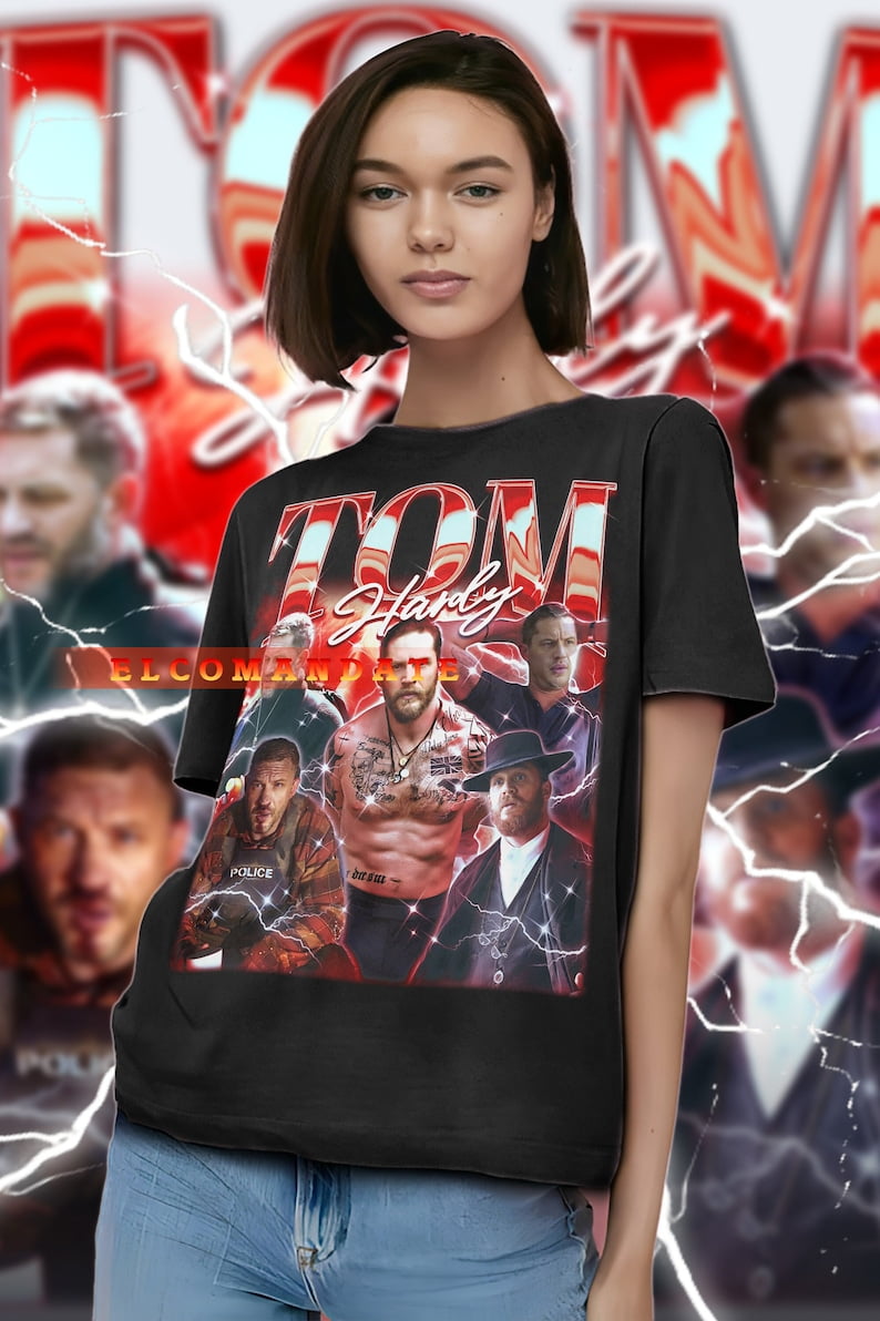 TOM HARDY Vintage Shirt, Tom Hardy Homage Tshirt, Tom Hardy Fan Tees