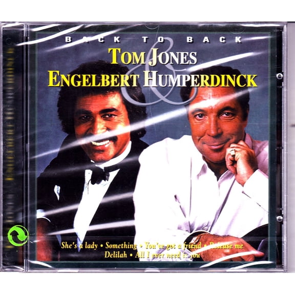 TOM JONES/ENGELBERT HUMPERDINCK TOM JONES /ENGELBERT HUMPERDINCK/back to back (CD)