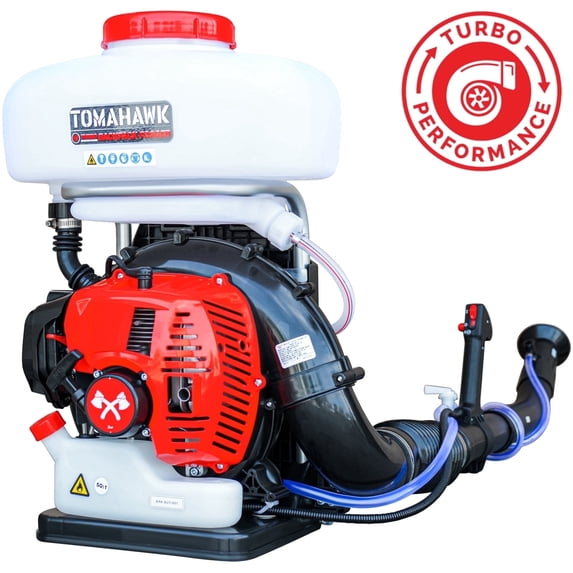 Tomahawk Power TMD14 Fogger 220 MPH 490 CFM 23 CC Gas Leaf Blower and Backpack Mosquito Fogger