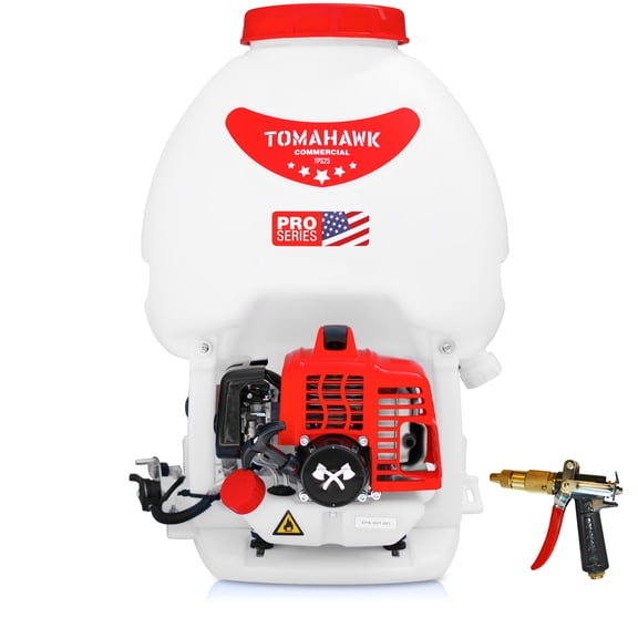 Tomahawk Power 5 Gallon Backpack Pesticide Disinfectant Sprayer for Mosquitoes and Ticks