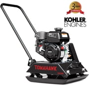 TOMAHAWK Vibratory Plate Compactor Tamper with Kohler Engine for Dirt Gravel Soil Compaction