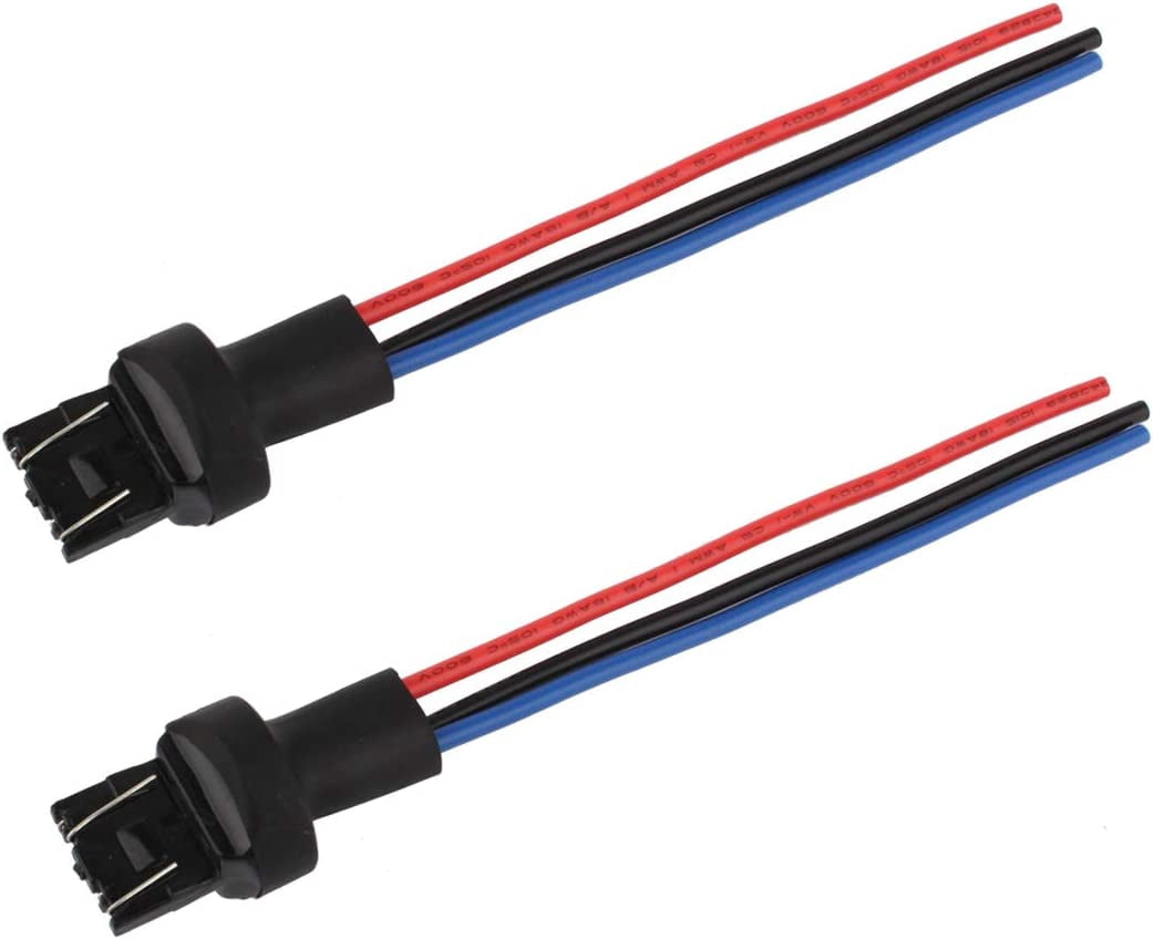 TOMALL 7440 7443 T20 Bulb Connector Male Adapter for Automotive Brake ...