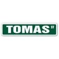 thumbnail image 1 of TOMAS Street Sign Childrens Name Room Sign | Indoor/Outdoor |  30" Wide, 1 of 5