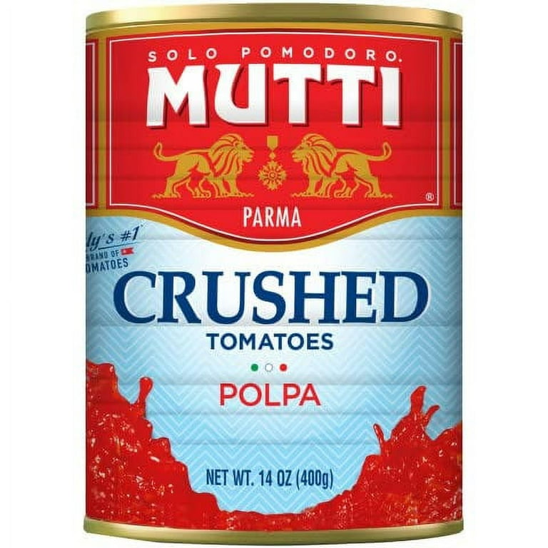 Mutti Fresh Italian Crushed Tomatoes, Finely Chopped, Vegan