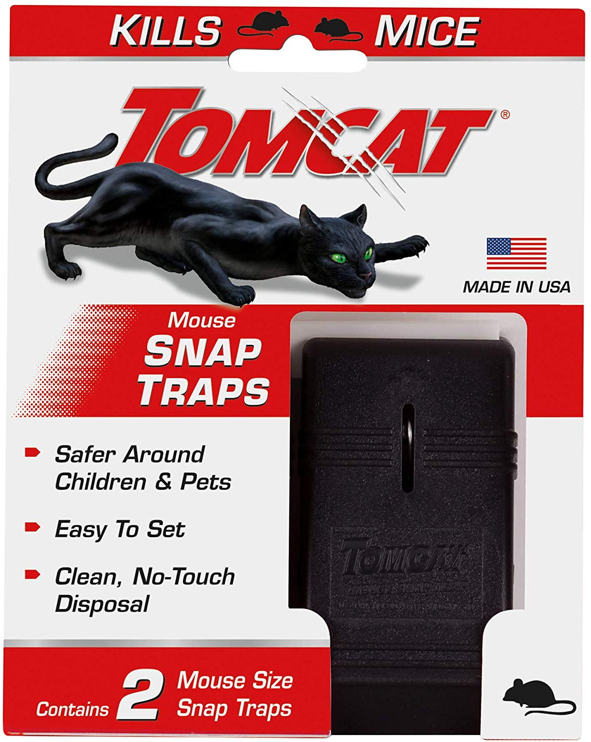 TOMCAT MOUSE SNAP TRAP 2CT/12