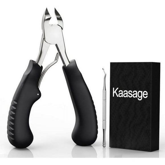 TOMEEM Toenail Clipper Pedicure Tool - Professional Podiatrist Toe Nail Cutter for Thick & Ingrown Nails, Sharp Curved Blade for Men, Women & Seniors