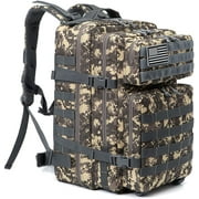 TOMITANY 50L Camping Backpack Large Multifunction Outdoor Sport Rucksack Molle Bag Backpacks