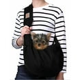 thumbnail image 1 of TOMKAS Dog Carrier for Small Dogs Puppy Carrier for Small Dogs Black Adjustable buckle for 3-10 lbs, 1 of 6