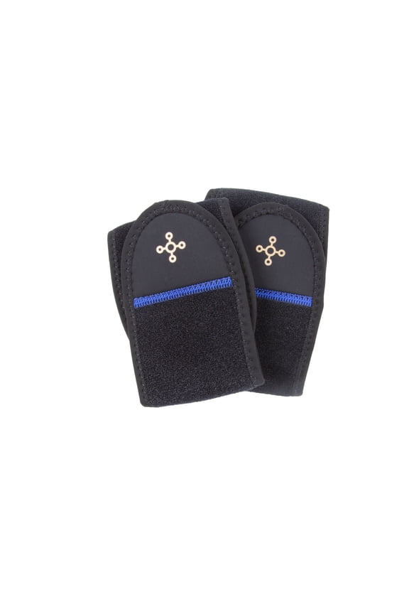 Unisex Black 2 Pack Compression Wrist Wraps NEW