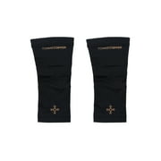 TOMMIE COPPER Unisex Black Compression Elbow Sleeves 2X-Large NEW