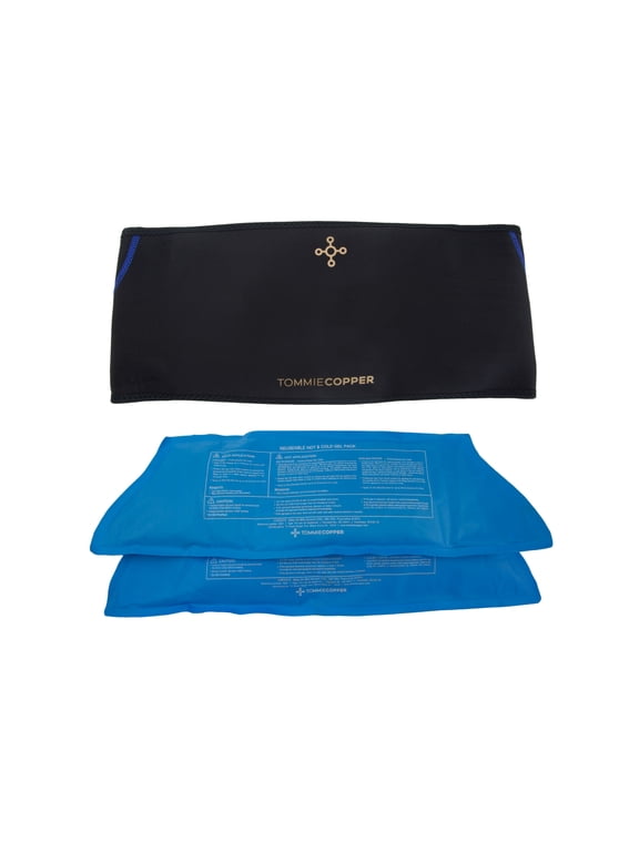 Unisex Black Shoulder Wrap with Gel Packs Sz L/XL NEW