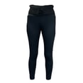 thumbnail image 1 of TOMMIE COPPER Women's Adjustable Strap Back Support Pro 24" Leggings, Black, 4X, 1 of 3
