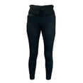 thumbnail image 1 of TOMMIE COPPER Women's Adjustable Strap Back Support Pro 24" Leggings, Black, L, 1 of 3