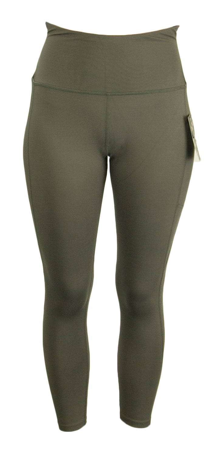 TOMMIE COPPER Women's Lower Back Support Legging, Slate Grey, XLarge