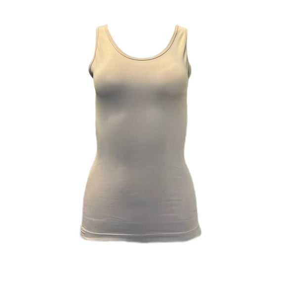 TOMMIE COPPER Women's Lower Back Support Tank Top, Nude, Medium