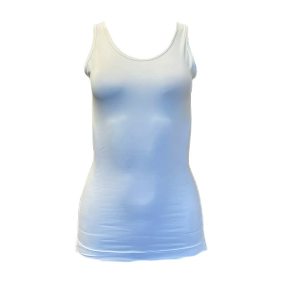 TOMMIE COPPER Women's Lower Back Support Tank Top, White, XXXX-Large