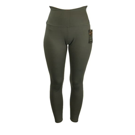 TOMMIE COPPER Womens Lower Back Support Leggings, Slate Grey, Medium