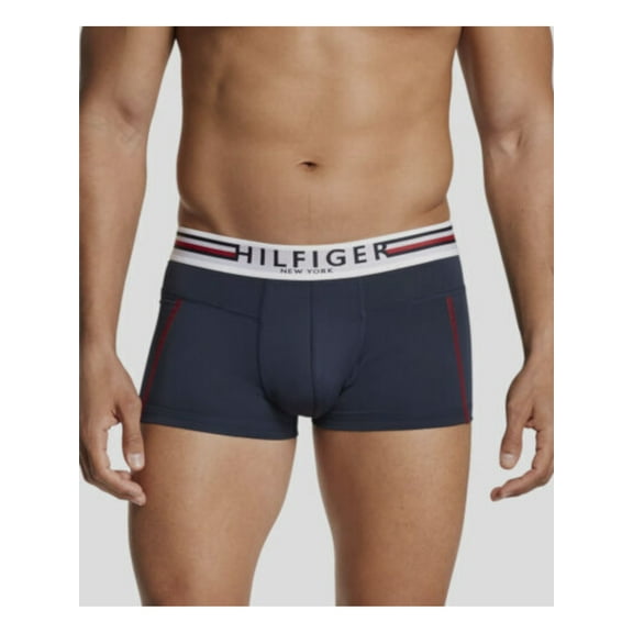 TOMMY HILFIGER Intimates Navy Micro Moisture Wicking Contour Pouch Trunk Underwear XL