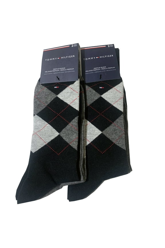 MEN'S PREMIUM BLEND Classic Cotton Dress Socks 4 Pairs