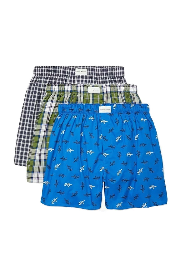 MEN X3 - SZ HUNTER SMALL - PACK SLIM FIT WOVEN BOXER UNDERWEAR