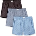thumbnail image 1 of TOMMY HILFIGER MEN X3 - WZ MICRO BLUE LARGE - 3 PACK WOVEN BOXER UNDERWEAR, 1 of 2