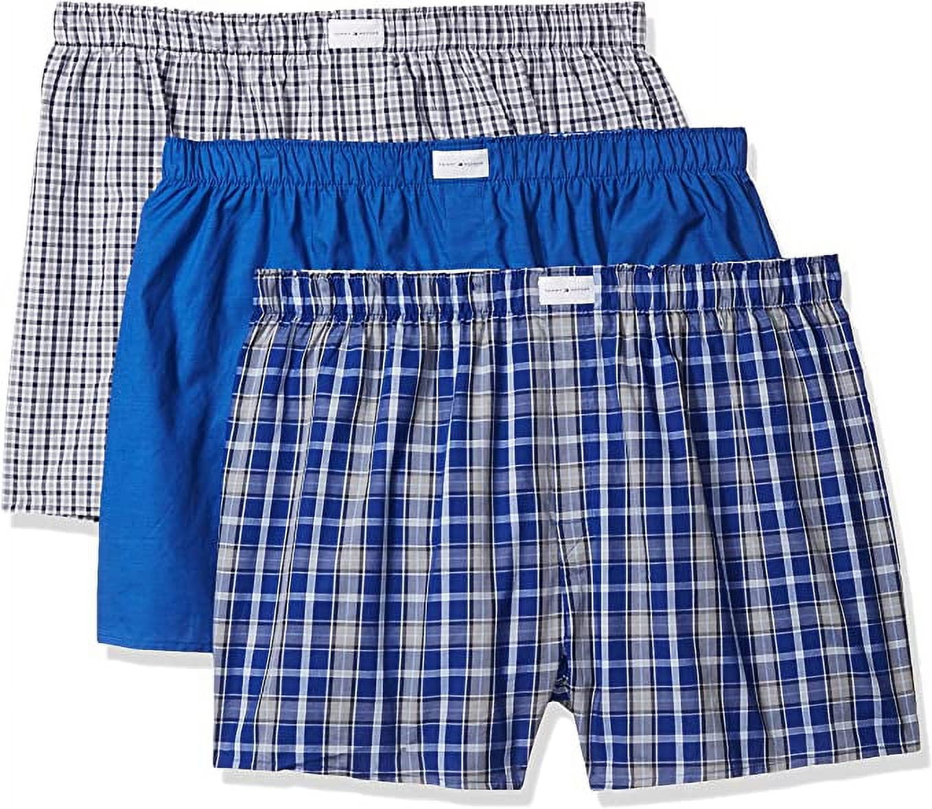O Men's Striped Stretch Boxer Short