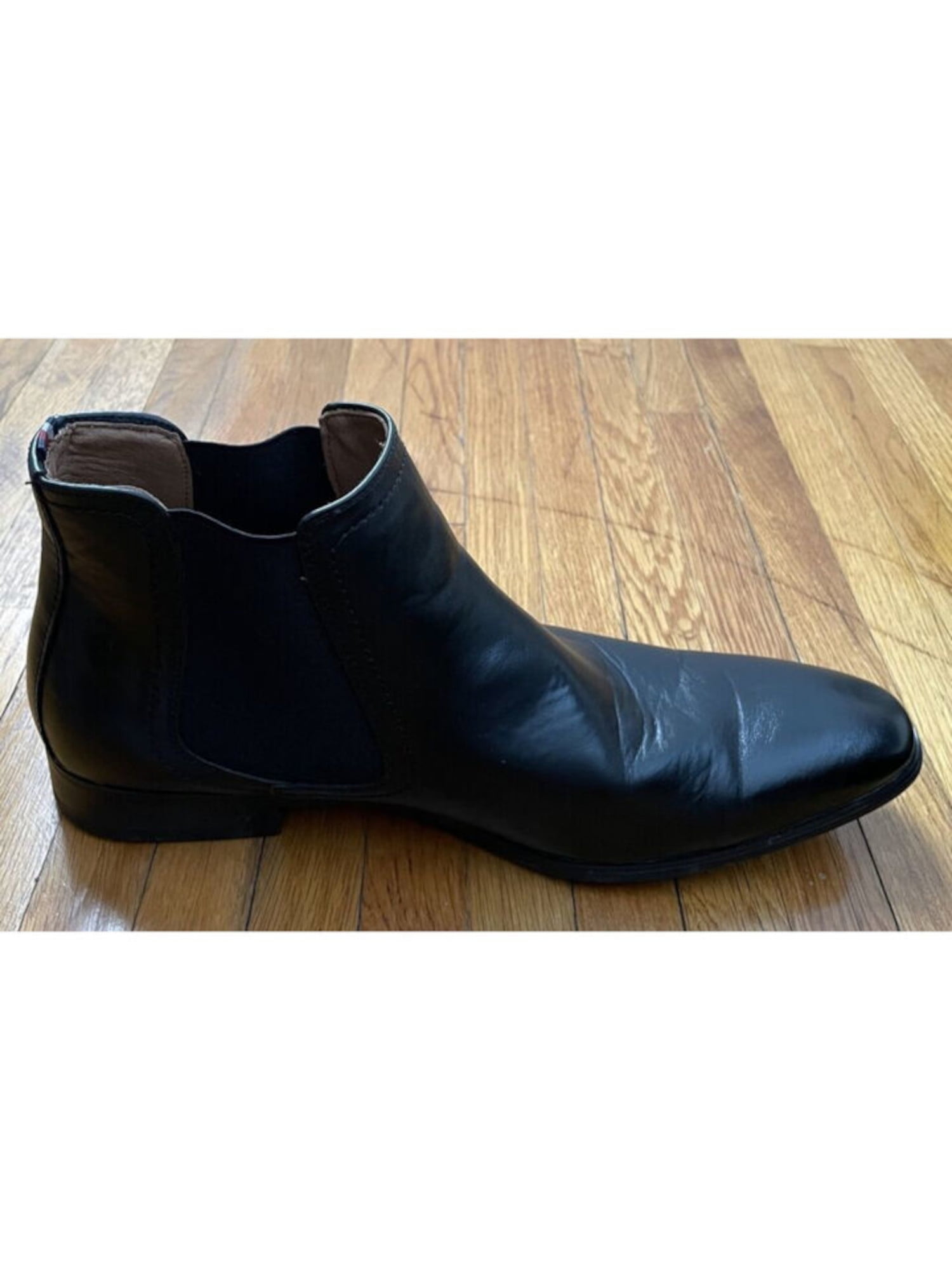 TOMMY HILFIGER Mens Black Goring Cushioned Syler Square Toe  display picture 2