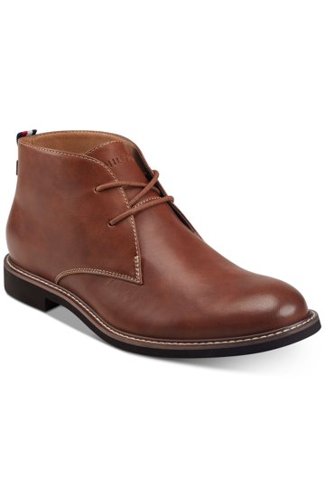 Men\'s Tommy Hilfiger Suede Chukka Dark Red Ankle Boot 8 .5 Tommy Hilfiger Men main image 3
