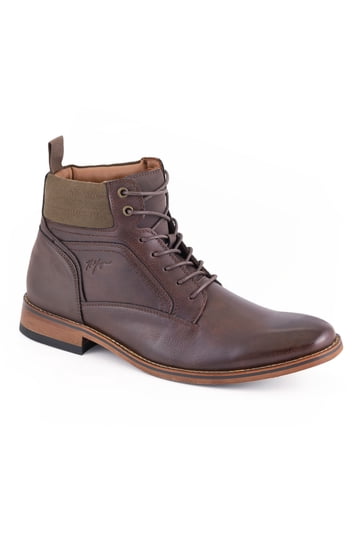 Tommy Hilfiger Duck Boots Mens Size 12 Brown Beige Lace Up‎ Ankle Boots Casual Tommy Hilfiger Men main image 4