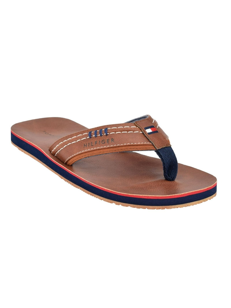 TOMMY HILFIGER Mens Brown Padded Destino Round Toe Slip On  display picture 2