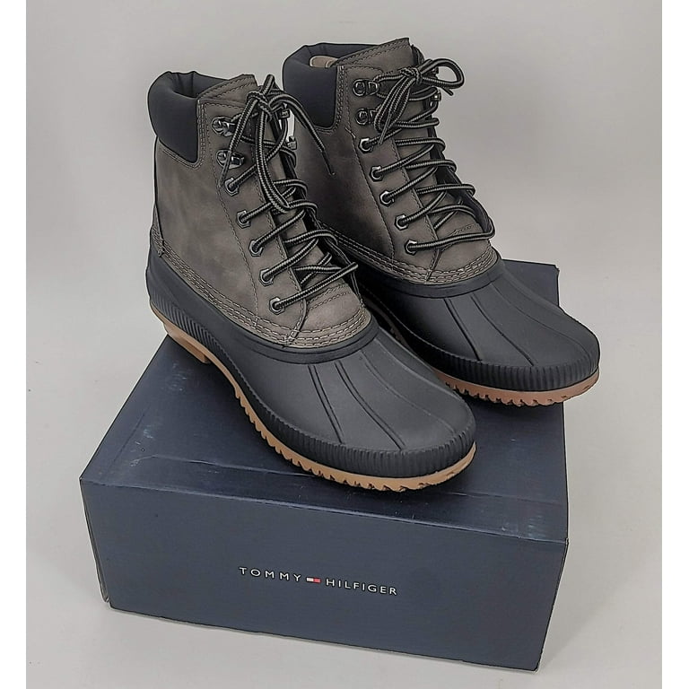 TOMMY HILFIGER Mens Gray Color Block Cushioned Collar  display picture 2
