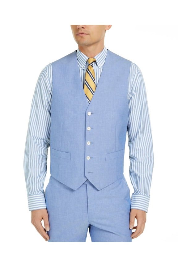 Mens Navy Single Breasted, Stretch Suit Separate Blazer Jacket S