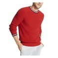 thumbnail image 1 of TOMMY HILFIGER Mens Red Crew Neck Sweater XL, 1 of 3