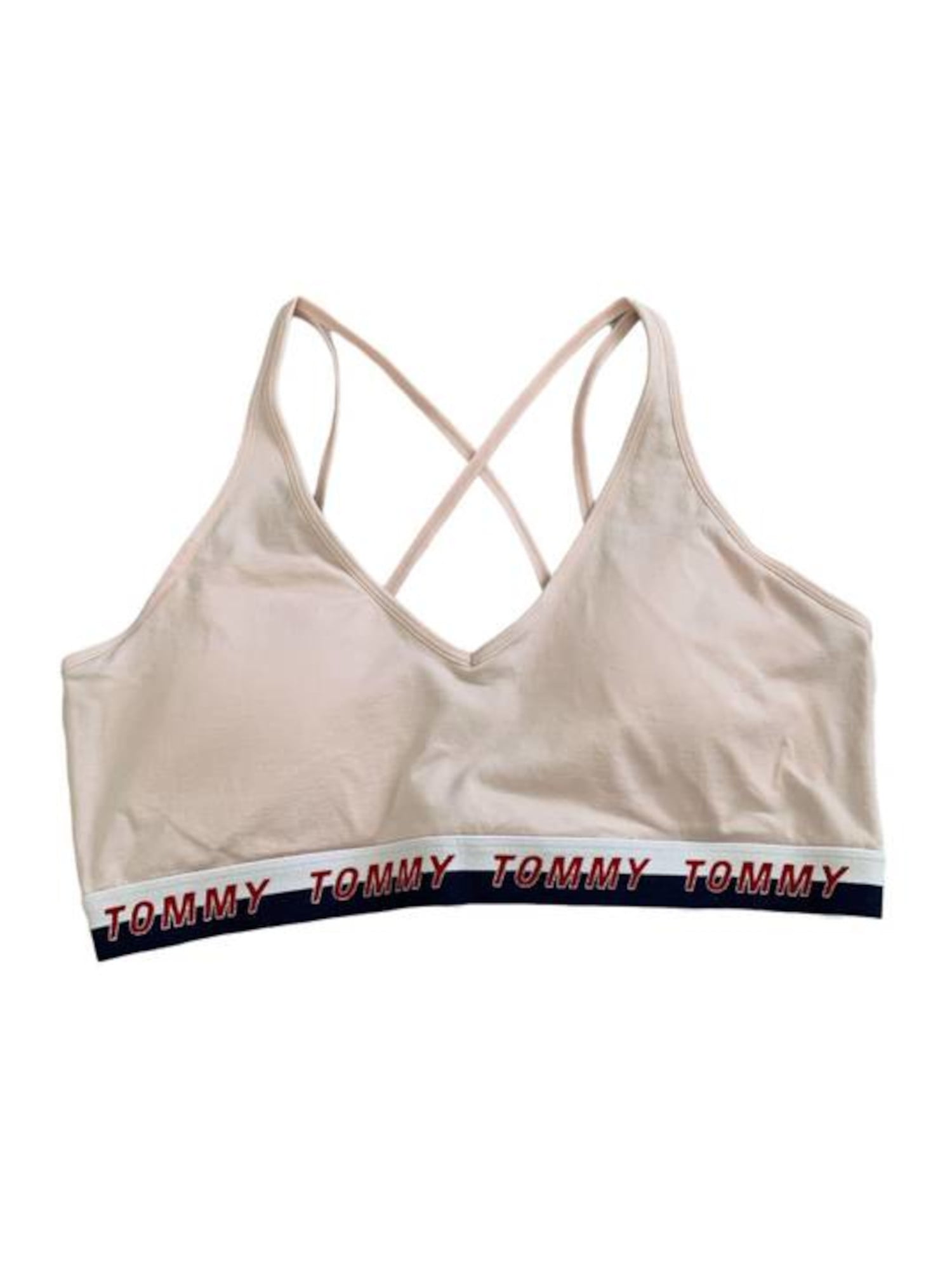 TOMMY HILFIGER SPORT Intimates Blue Sports Bra L 