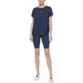 thumbnail image 1 of TOMMY HILFIGER SPORT Womens Navy Short Sleeve Crew Neck Active Wear T-Shirt L, 1 of 2
