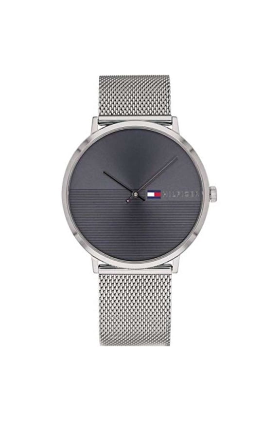 TOMMY HILFIGER STAINLESS STEEL MENS WATCH NWT Free Shipping