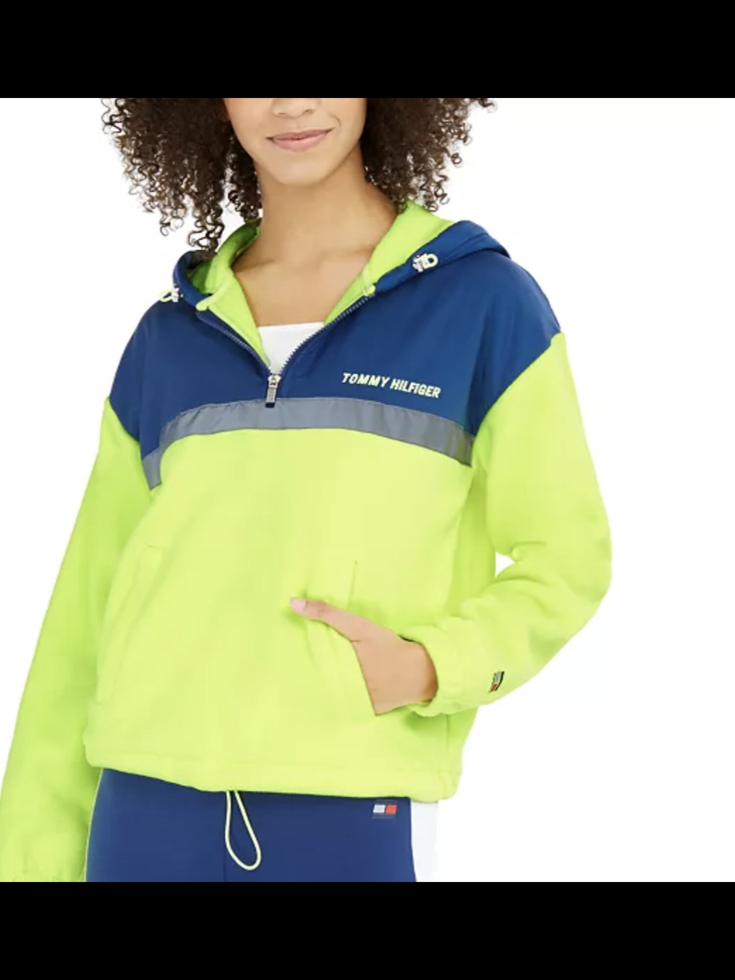 Tommy hilfiger sale yellow hoodie women's