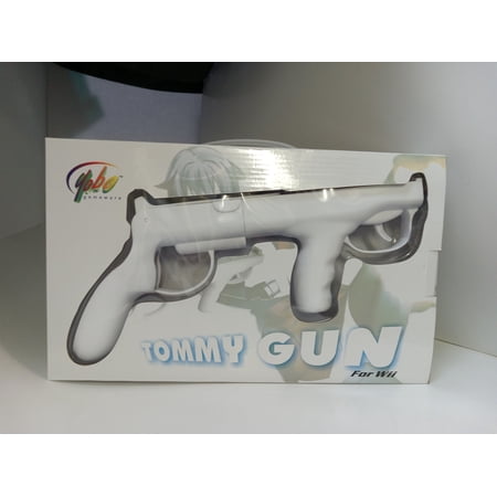 TOMMY Shooting Game Gun for Nintendo Wii U Remote & Nun chuck Controllers