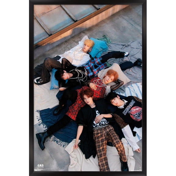 TOMORROW X TOGETHER - The Name Chapter: FREEFALL - CLARITY Wall Poster, 22.375" x 34" Framed