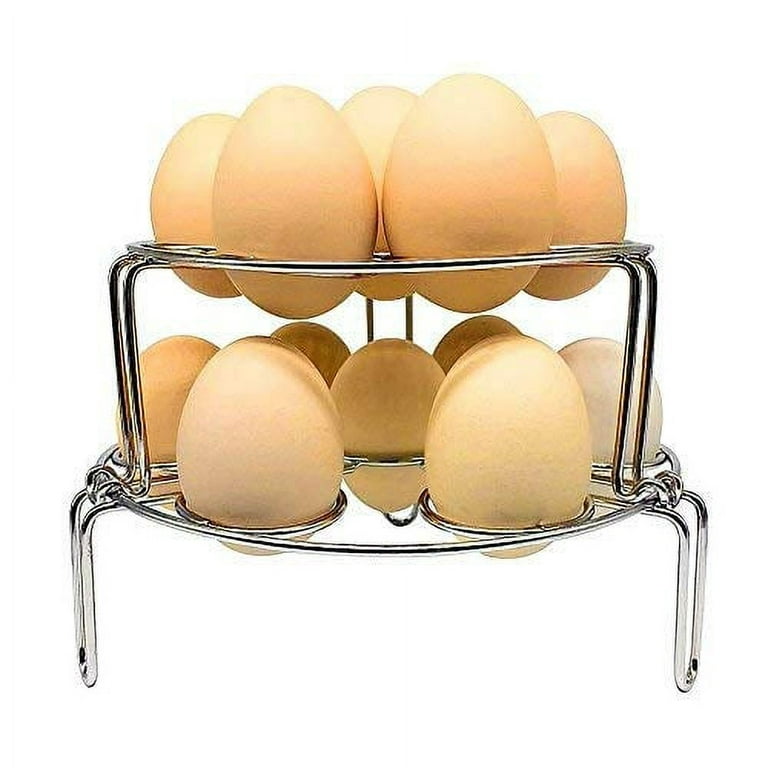 TOMOTE Egg Steamer Rack Trivet for Instant Pot Accessories 5 Qt, 6 Qt, 8 Qt  Pressure