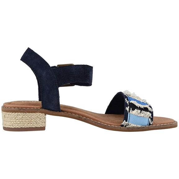 TOMS Camilia Navy Suede/Coupe Denim